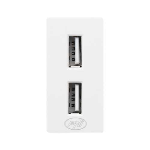 Presa usb doppia ub20 - doppia,