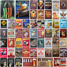 Insegne latta metallo birra