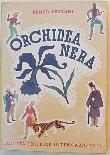 Orchidea nera pezzani 1950 - orchidea, nera.