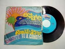 VINILE 45 GIRI RENATO ZERO ESTATE ZEROLANDIA