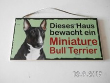 Targa porta Miniature Bull