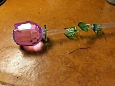 GRANDE FIORE, UNA ROSA, IN CRISTALLO