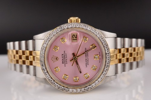 Rolex ladies datejust - rolex, 18k