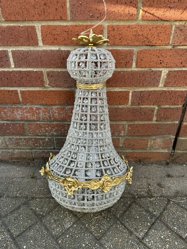 Piccola borsa vetro ottone