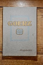 Catalogo pubblicitario, GOERZ