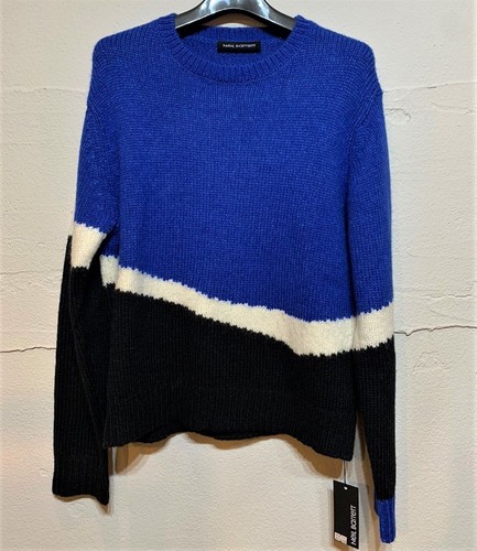 Neil barrett tricot bicolore - neil,