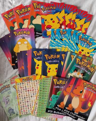 Pokemon postcards cartolina - pokemon,