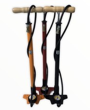 POMPA BICI PER BICICLETTA DA PAVIMENTO CON MANOMETRO Made In Italy Montegrappa