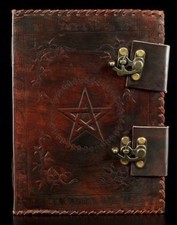 Piccolo Libro Delle Ombre - Pelle - Fantasy Magia Diario Regalo