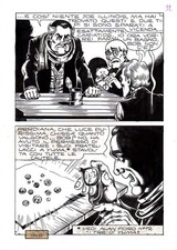 MAGNUS - Tavola originale  Alan Ford n. 32 "Quando il cuore fa bi bim.. " p.32