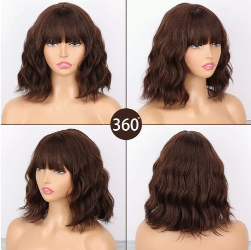Parrucche ricce 100 capelli - ricce,