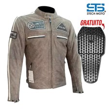 Moto giacca pelle tech st - giacca, in