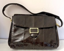 Borsa in pelle di pitone