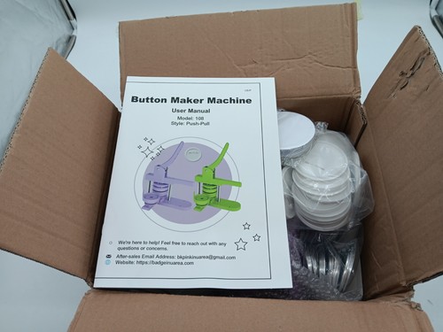 Macchina button maker - button, |