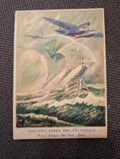 Cartolina crociera aerea del - crociera,