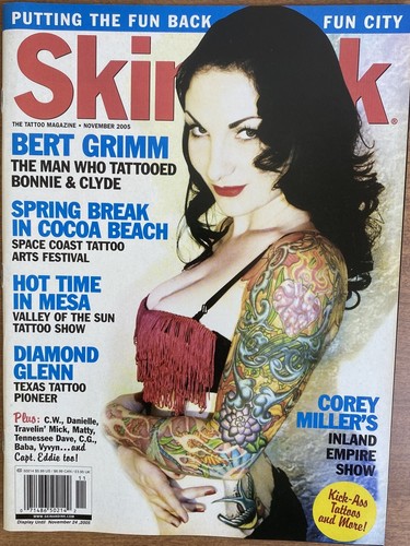 Skin ink magazine november - skin,