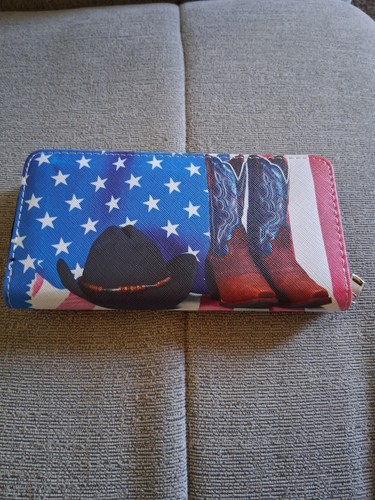 Portafoglio donna patriottico
