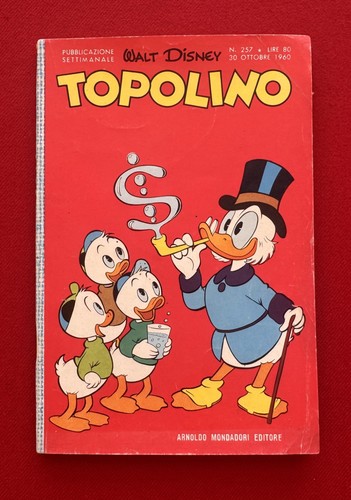 Topolino 257 prima edizione - topolino,