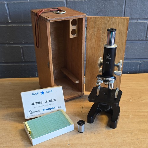 Vintage 300x microscope - 300x,