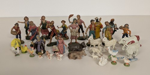 Lotto personaggi presepe - lotto,