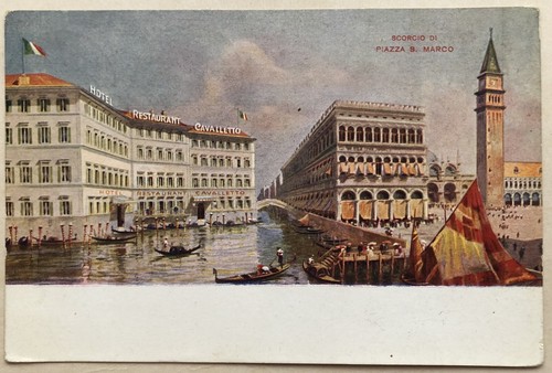 Cartolina pubblicitaria hotel - cartolina,