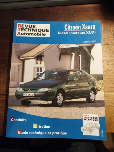 Revue technique citroen - technique, xsara