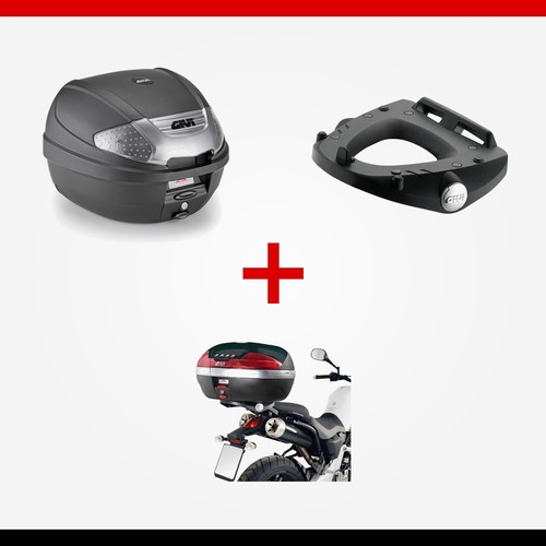 Kit givi e300nt2b bauletto - givi,