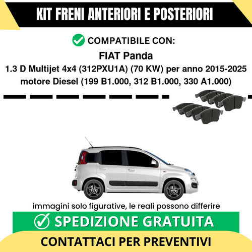 Pastiglie freno ant - freno,