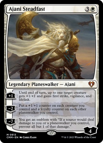 Ajani steadfast commander - ajani,