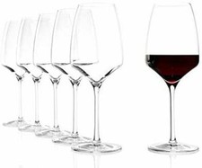 Set 6 calici in vetro universale da vino rosso e bianco Experience ml 450
