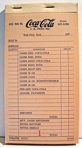 Venditore coca cola - coca, 1970