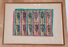 Xilografia colori firma - a,