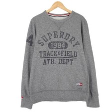 Superdry Vintage Felpa Grigia