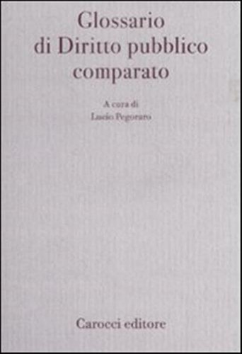 Glossario diritto pubblico - glossario, di