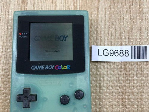 Gameboy color clear green - color,