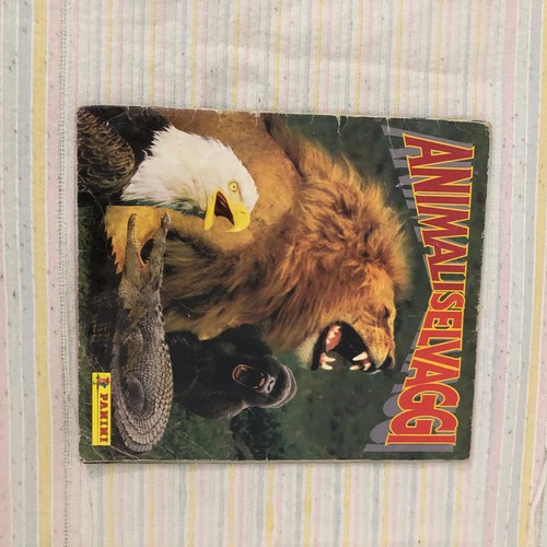 Album animali selvaggi - selvaggi, panini