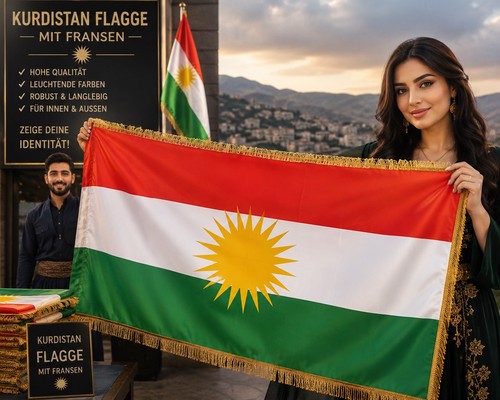 Bandiera kurdistan - bandiera,