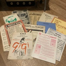 Vintage Job Lot Piano Music