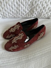 Mocassini sedia oro pelle