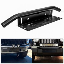 Bull bar front bumper license - bull,