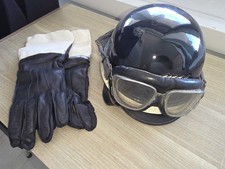 VINTAGE CASCO MOTOCICLISTA DEO