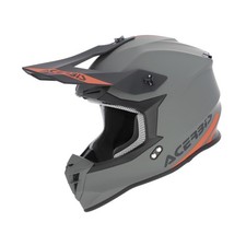CASCO MOTO CROSS ENDURO ACERBIS LINEAR 22-06 SOLID GRIGIO TAGLIA S