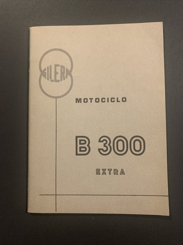 Uso manutenzione gilera - manutenzione, b300