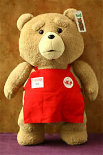  NUOVO Ted Movie TED l'Orso Peluche Bambola Giocattolo Morbido Carino Teddy Cuscino Figura 18" 3+