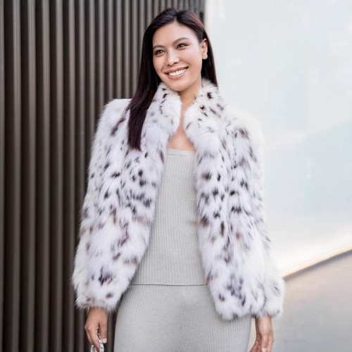 Cappotto pelliccia donna