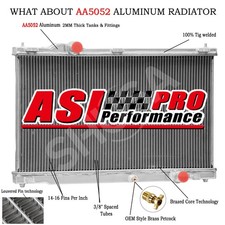 ASI Aluminum Radiator fit