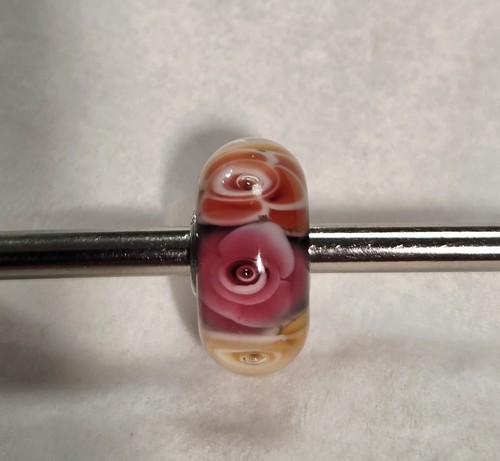 Trollbead rosa giallo rose - trollbead, e