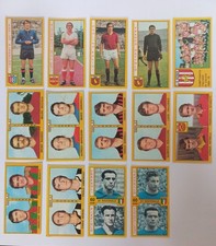 lotto figurine calciatori 1969-70 nuove 14 pz