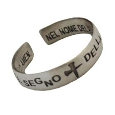Anello nel segno della - , croce
