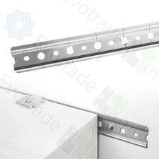 Barra Reggipensili 2 Metri Con Pretagli Per Mobili Pensili e Cucine Sospese